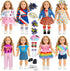 18-inch-Doll-Clothes-Accessories ARTST 18 Doll Accessories American Doll Clothing Dress Outfit Set with