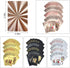4 Decks Waterproof Playing Cards - Gold Silver Plastic Poker Cards for Standard Games, Family Game Parties