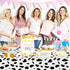Set Mommy's 64 50 10 3 WNINK Guess Baby Shower Games How Big is Belly Sign, Pcs Measure Bump Game with Guessing Cards