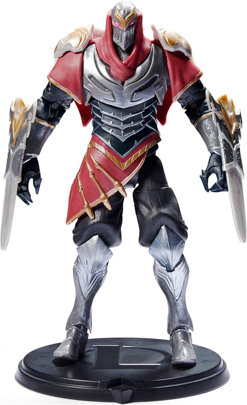 6-Inch Zed Collectible Figure with Premium Details and 2 Accessories, The Champion Collection, Ages 12+