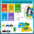 Valentines Day Gifts Cards for Kids Classroom - 30 Pack Video Games Keychains with Class Exchange Cards