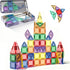 Magnetic Tiles, 70pcs Building Blocks with Storage Case, Toddler Toys Magnetic Blocks,