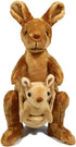 Ice King Bear Kangaroo Stuffed Animal, 12 Inches with Removable Joey Plush Toy