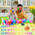 OCTERIC 24 Set Pcs Easter Basket Stuffers, Prefilled Easter Eggs with Gemstone Crystals Natural Crystal and Rock Stones