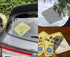 CM Wealth 2 Packs Baby in Car Sticker Decal, Cute Baby on Board Sign for Car Safety (Boy+Girl)