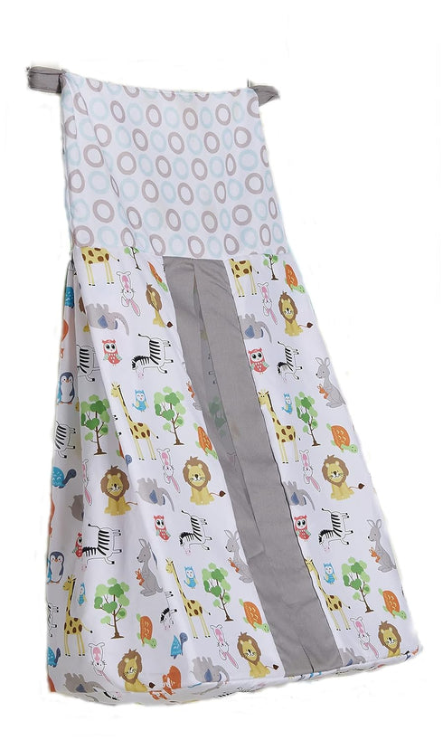 CribMATE 1 PC Animal Pattern Nursery Crib Diaper Stacker Storage Bag Baby Girl