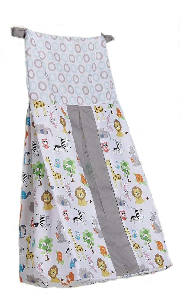 CribMATE 1 PC Animal Pattern Nursery Crib Diaper Stacker Storage Bag Baby Girl