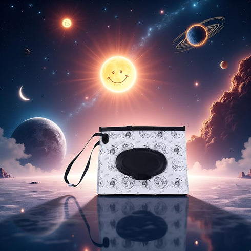 JJLFresheners Wet Wipes Box Cute Clamshell Wipes Case Reusable Travel Refillable Portable Wipes Container Diaper Wipe