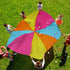 6ft Rainbow Play Parachute with Handles Toy