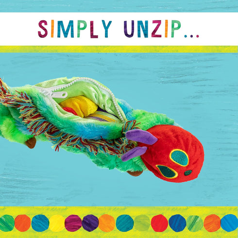 16",Green KIDS PREFERRED World of Eric Carle, The Very Hungry Caterpillar Butterfly Reversible Stuffed Animal Plush