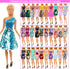 BARWA 10 Sets Doll Clothes, 3 Sequins Dresses, 3 Floral Dresses & 4 Casual Outfits for 11.5 Inch Dolls