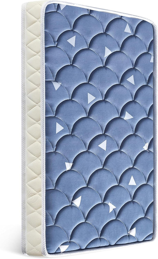 Mini Crib Mattress 38" x 24" x 4"- Firm Support and Comfort