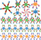 GOLDGE 28Pcs Transformable Fidget Spinners Deformable Chain DIY Robot Toys, Stress Relief