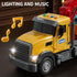 NIPLOOOW 3 4 5 6 7 Kids Toys for Years Old Boys, Tow Truck Toy,Friction Powered Transport Truck Crane Vehicle Toy