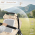 Pea Pod Muslin Baby Car Seat Cover, with Extra Large Mesh Window Breathable Infant Car Seat Canopy Cover, Universal Fit