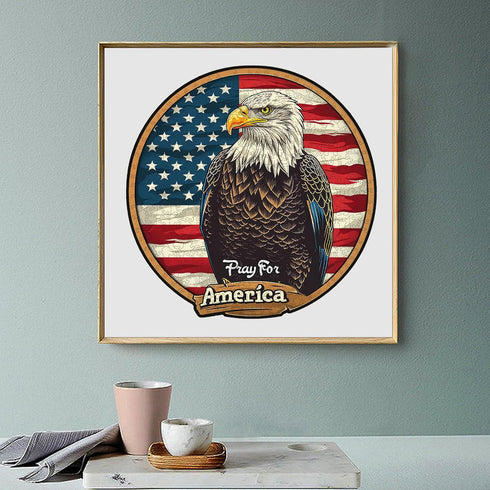 Eagle Wooden Jigsaw Puzzles - 200 Pieces, 11.1 * 11.2 in - Beautiful Wooden Puzzle with Box