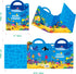 36 Reusable Jelly Sticker Book, Marine Animals Thick Jelly Stickers Waterproof Gel Clings Decals Animals Theme Matching