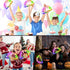 Aywewii LED Tambourine, Light Up Handheld Musical Flashing Tamborine for Kids, Adults, Teens (Random Colors)