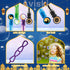 80Pcs Eid/Ramadan Mubarak Bubble Wands, Mini Bubble Wands for Party Favors, Goodie Bag Fillers for Kids Adults