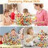 STEMTiles 3 Set Magnetic Building Blocks Montessori Magnet Toys for Toddlers Kids, Preschool Learning STEM Sensory Toys