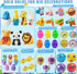 300 SQZUWIT Pcs Prefilled Easter Eggs with Toys Inside, Pre Filled Easter Hunt for Kids Bulk Basket Stuffers Essentials