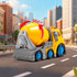 7.7" 2-4, Set 18M+, 2, 3, 4 P&C Toddlers Construction Cement Mixer Truck Toys for Ages Mixer Truck Vehicle Car