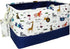 FANKANG Rectangular Laundry Basket, Nursery Storage Fabric Bin, Gift Baskets (Animals)