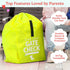 J.L. Childress Gate Check Travel Bag for Car Seats - Car Seat Travel Bag for Airplane, Includes AIRTAG Holder, Fits All