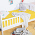 NTBAY 100% Brushed Microfiber Fitted Crib Sheet, Super Soft 28x52 Crib Sheet for Standard Crib and Toddler Mattresses