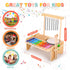 Set Set Kids Drum for Toddlers, Montessori Musical Instruments Toys, Toddler Drum Wooden Xylophone Musical Toys