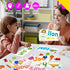 82PCS 30 52 2 3 CVC & CVCC, CCVC Words Builders, Double-Sided Cards & Wooden Lowercase Letters, Levels See & Spell