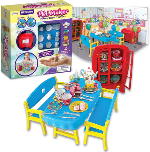 Mini Maker Party Creations Paint Your Own Set with UV Oven DIY