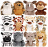 12 Pack Small Stuffed Animals Bulk, 4.5 Inch Mini Plush Toys, Treasure