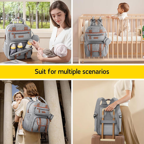 Backpack, 30L Maelstrom Diaper Gray