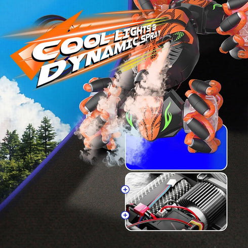 Kidstinct 1:16 4WD 360 8-12 8 9 10 11 12 Gesture Sensing RC Stunt Car, Hand Controlled Remote Control Twist Cars