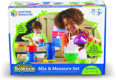 Learning Resources Mix And Measure Activity Set, 22 Pieces, Science Toys for Kids