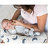 Sweet Jojo Designs Moon and Star Nursing Pillow Cover Breastfeeding Pillowcase for Newborn Infant Bottle Breast Feeding