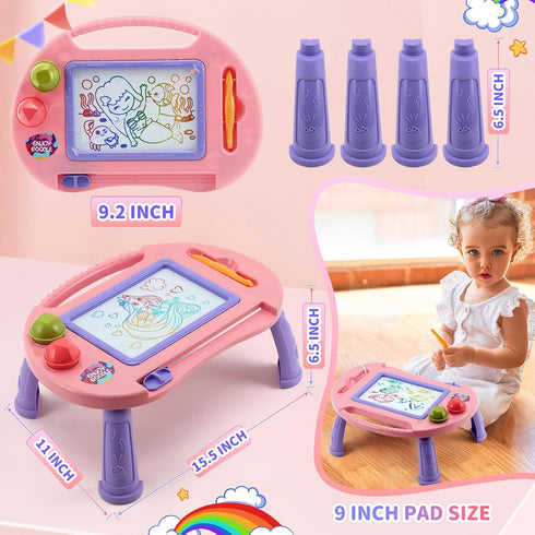 1-2 18 1 2 3 BABLOCVID Toddler Toys,Toys for Year Old Girls,Magnetic Drawing Doodle Board for Kids Toy,Educational