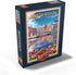 MyPuzzle Amsterdam, Netherlands - Vintage Travel Poster, Premium 1000 Piece Jigsaw Puzzle for Adults