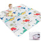 TANOSHII Baby Play Mat for 59"x59" Playpen, Machine Washable Kids Mat, Cotton,Foldable Crawling