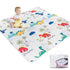 TANOSHII Baby Play Mat for 59"x59" Playpen, Machine Washable Kids Mat, Cotton,Foldable Crawling