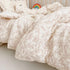 47"x59", BuLuTu Cotton Muslin Blanket for Toddler Girls Boys Rabbit Pattern Baby Quilted Blanket Lightweight Soft