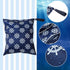 4 Frienda Pieces Cloth Diaper Wet Dry Bag, Waterproof Reusable Washable Bag for Baby Items and Travel Zippered Pockets