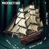 CubicFun 3D Ship Puzzles for USS Constitution Sailing Boat Models, 193 Pieces for Adults and Teens