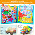 Magnetic Puzzles for Kids Ages 3-5 - Two-Book Set - Dinosaur Animal Jigsaw Puzzle Magnet Books for Learning Activities