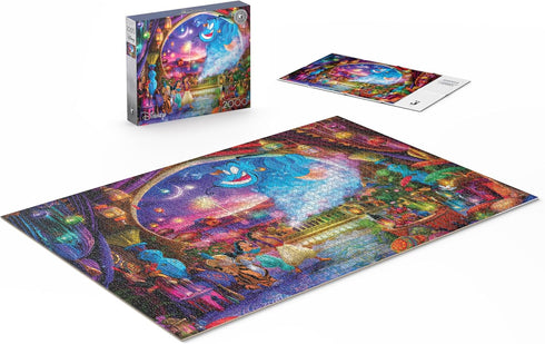 Aladdin Jigsaw Puzzle - 2000 Pieces by CEACO - Challenging Puzzle for Game Nights