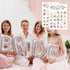 Tea Party Bingo Game - 24 Players Bingo for Teenagers, School Party, Birthday, and Garden Tea Bridal Party