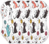YETTASBIN Cat Muslin Baby Burp Cloth, Super Soft Absorbent Cotton Burp Rag Baby Bibs Feeding Cloth for Newborn Boys