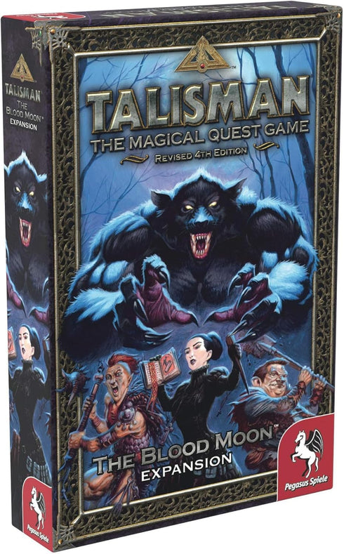 Pegasus Spiele Talisman: The Blood Moon - Board Game in Blue