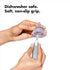 2-Pack OXO Tot Bottle Brush with Nipple Cleaner and Stand Gray